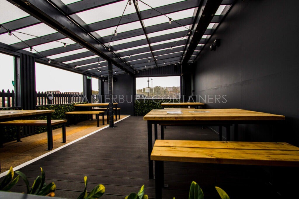 Goodsheds Leisure Complex - Canterbury Containers case study