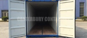 Pallet wide container